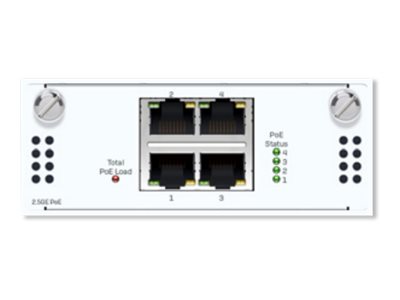 Sophos FleXi Port - Expansion module - 2.5GBase-T (PoE) x 4 - for XGS 2300, 3100, 3300