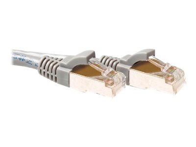 ACT Grijze 7 meter SFTP CAT6A patchkabel snagless met RJ45 connectoren