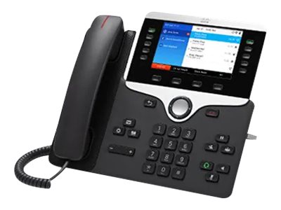 Cisco IP Phone 8861 - VoIP phone - IEEE 802.11a/b/g/n/ac (Wi-Fi) - SIP, RTP, SDP - 5 lines - charcoal