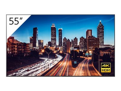 Sony 55" Professional BRAVIA 4K Ultra HD HDR 24/7 display without tuner
