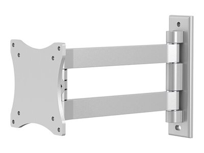 Neomounts FPMA-W820 - Bracket - full-motion - for LCD display - silver - screen size: 10\"-27\" - wall-mountable