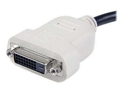 StarTech.com DisplayPort to DVI Adapter - 1920x1200 - Display Port to DVI Dongle - Passive DP to DVI-D Adapter (DP2DVI) - DisplayPort adapter - single link - DisplayPort (M) to DVI-D (F) - 24 cm - latched - for P/N: DK30CH2DEP, DK30CH2DEPUE, MST14DP123DP, TB3DK2DPPDUE, TB3DKDPMAW, TB3DKDPMAWUE