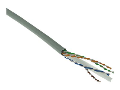 C6 F/UTP SOLID PVC ECA GY 305M. Haspel 305 mtr