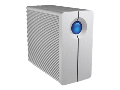 LaCie 2big Quadra - Hard drive array - 12 TB - 2 bays - HDD 6 TB x 2 - FireWire 800, USB 3.0 (external)