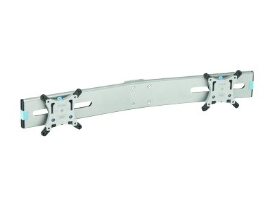 Vogel's PFA 9102 - Mounting component (adapter plate) - for 2 LCD displays - silver aluminium