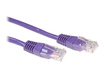 ACT CAT6 U/UTP patchkabel paars 7 m
