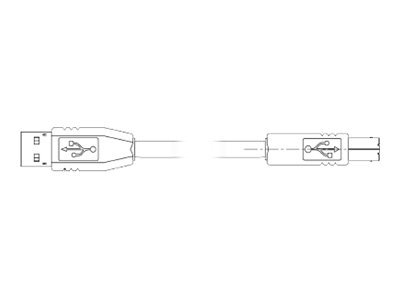 KIT USB Interface cable 1.8 A/B GRAY