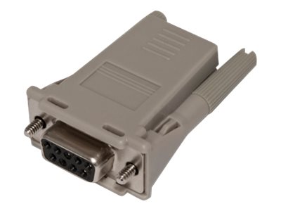 HPE - Serial adapter (DCE) - RJ-45 (F) to DB-9 (F) (pack of 8) - for HPE Serial Console Server