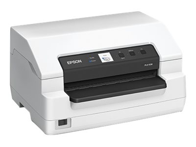 Epson PLQ 50M - Passbook printer - B/W - dot-matrix - 10 cpi - 24 pin - up to 630 char/sec - parallel, USB 2.0, serial