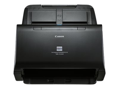Canon imageFORMULA DR-C240 - Document scanner - CMOS / CIS - Duplex - Legal - 600 dpi x 600 dpi - up to 45 ppm (mono) / up to 30 ppm (colour) - ADF (60 sheets) - up to 4000 scans per day - USB 2.0