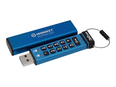 32GB IronKey Keypad 200 AES Encrypted