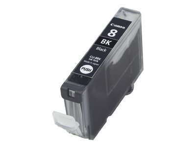 Canon CLI-8BK - Black - original - blister with security - ink tank - for PIXMA iP4300, iP4500, iP5300, MP520, MP600, MP610, MP810, MP960, MP970, MX850, Pro9000