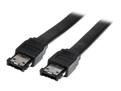 StarTech.com Shielded External eSATA Cable - eSATA cable - Serial ATA 150 - eSATA (M) to eSATA (M) - 3 ft - black - ESATA3 - eSATA cable - Serial ATA 150 - eSATA (M) to eSATA (M) - 91 cm - black - for P/N: PEXUSB311A1E, S351BMU33ET, S351BMU33ETG, SDOCKU313E, SDOCKU33EF, TB2DOCK4K2DP