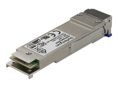 StarTech.com Dell EMC QSFP-40G-LR4 Compatible QSFP+ Module, 40GBASE-LR4, 40GbE Single Mode (SMF) Fiber SMF Optic Transceiver, 40GE Gigabit Ethernet QSFP+, LC Connector, 10km, 1311nm, DDM - Lifetime Warranty (QSFP40GLR4ES) - QSFP+ transceiver module (equivalent to: Dell EMC QSFP-40G-LR4) - 40 Gigabit LAN - 40GBase-LR4 - MPO single-mode - up to 10 km - 1311 nm