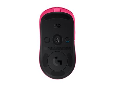 Logitech G PRO 2 - Mouse - gaming - right and left-handed - optical - 8 buttons - wireless, wired - 2.4 GHz, USB - USB Logitech LIGHTSPEED receiver - pink