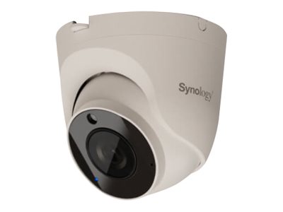 Synology TC500 - Network surveillance camera - pan / tilt - turret - waterproof - colour (Day&Night) - 2880 x 1620 - fixed focal - audio - LAN 10/100 - TAA Compliant
