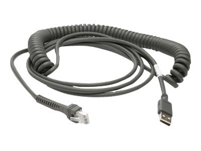 Cable USB type A coiled - 4.54m