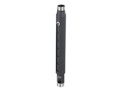 Chief 6-9\" Adjustable Extension Column - White - Bevestigingscomponent (verlengingskolom) - voor projector - aluminium - zwart - te bevestigen aan het plafond