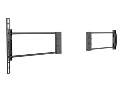 Chief Fusion Side Channel Speaker Adaptor - Mounting component (speaker mount) - for 2 speakers - black - screen size: 42\"-70\" - ceiling mountable, wall-mountable, cart mountable, stand mountable - TAA Compliant - for Fusion Large Fixed Wall Mount LS