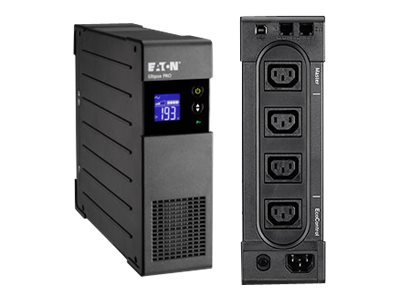 Eaton Ellipse PRO 850 - UPS - AC 230 V - 510 Watt - 850 VA - 9 Ah - USB - output connectors: 4 - 2U - 19\" - black