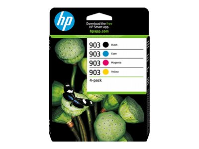 HP 903 4-pack Black/Cyan/Magenta/Yellow