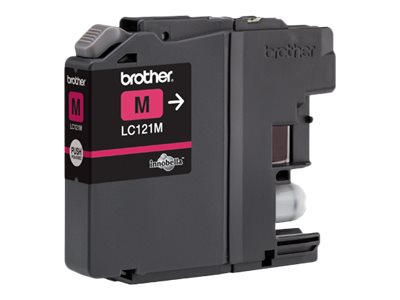Brother LC121M - Magenta - original - blister - ink cartridge - for Brother DCP-J100, J105, J132, J152, J552, J752, MFC-J245, J470, J650, J870