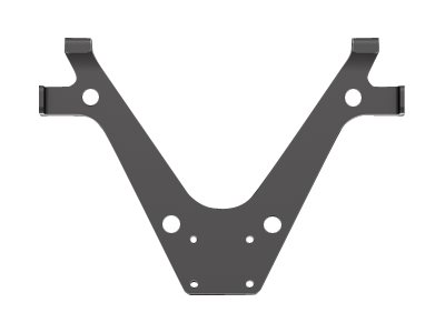Maclocks V-Bracket - Mounting component (V-shaped bracket) for tablet - lockable - screen size: 12.9\" - pole mount - for Apple 12.9-inch iPad Pro (2nd generation)
