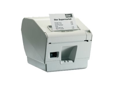 TSP743 II-24 no I/F WHITE Thermal receipt/barcode/label printer (Direct thermal58-82mm\Cutter\Software)