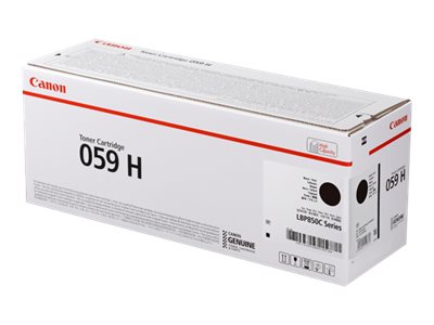 Canon 059 H - High capacity - black - original - toner cartridge - for i-SENSYS LBP852Cx, Satera LBP851C, LBP852Ci