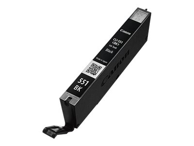 Canon CLI-551BK - 7 ml - black - original - ink tank - for PIXMA iP8750, iX6850, MG5550, MG5650, MG5655, MG6450, MG6650, MG7150, MG7550, MX725, MX925