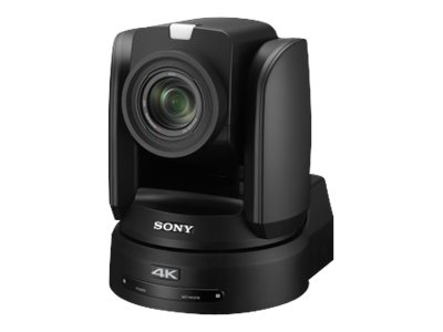Sony 4K30P PTZ Camera with 12x optical zoom and AC adaptor - black