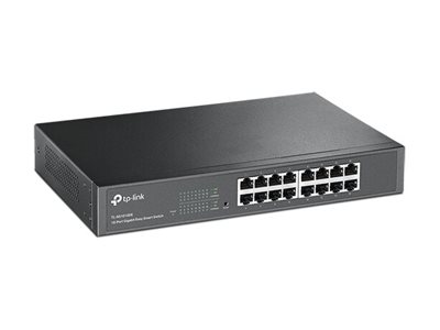 TP-Link JetStream TL-SG1016DE - Switch - Managed - 16 x 10/100/1000 - rack-mountable