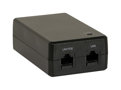 Crestron PWE-4803RU - PoE injector - AC 100-250 V - output connectors: 1 - black - for P/N: CEN-WAP-ABG-1G