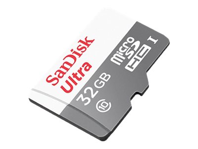 SanDisk Ultra - Flash memory card (microSDHC to SD adapter included) - 32 GB - Class 10 - microSDHC UHS-I