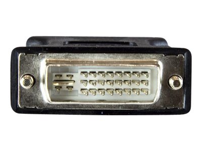 StarTech.com DVI to VGA Cable Adapter - DVI (M) to VGA (F) - 10 Pack - Black - DVI Male to VGA Female (DVIVGAMFB10P) - VGA adapter - HD-15 (VGA) (F) to DVI-I (M) - molded, thumbscrews - black (pack of 10)