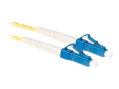 ACT LC-LC 9/125um OS2 Simplex fiber optic patchkabel 0.5 m
