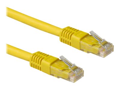 CAT6A U/UTP LSZH YELLOW  3.00M. 1 stk