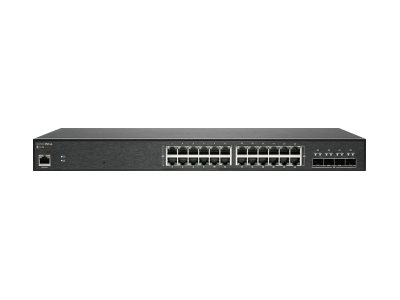 SonicWall Switch SWS14-24 - Switch - Managed - 24 x 10/100/1000 + 4 x 10 Gigabit SFP+ - rack-mountable