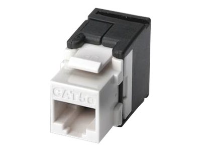 CAT 5E KEYSTONE JACK UNSHIELDED RJ45 TO LSA TOOL FREE CONNECTION
