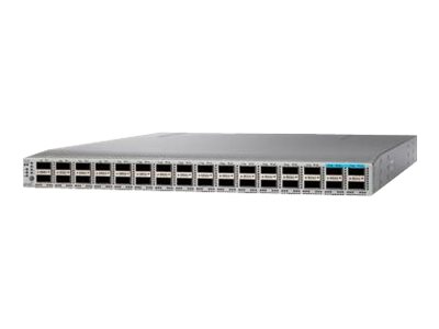 Cisco Nexus 93180LC-EX - Switch - L3 - 24 x 40/50 Gigabit QSFP+ + 6 x 40/100 Gigabit QSFP+ - rack-mountable - refurbished