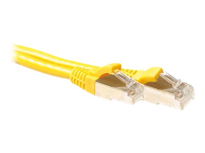 CAT6A S/FTP LSZH SNG YL 0.50M. 1 stk