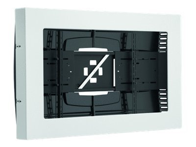 Vogel's Professional TvSkin PTS CB42 CUBIC - Mounting component (front cover) - for LCD display - steel - black, RAL 9005 - screen size: 42\"