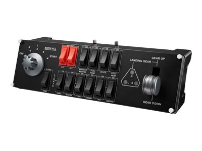Logitech Flight Switch Panel - Flight simulator instrument panel - wired - for PC