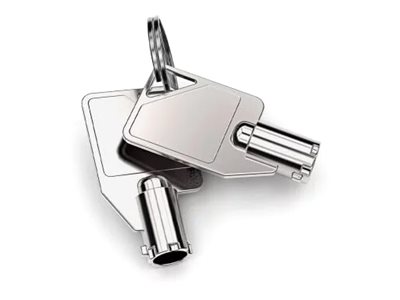 Compulocks T-bar Security Keyed Coiled Cable Lock - Security cable lock - 1.52 m - for Compulocks Universal Tablet Holder