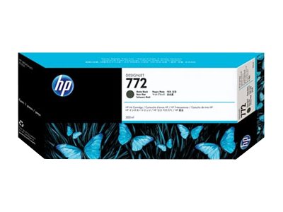 HP 772 - 300 ml - matte black - original - DesignJet - ink cartridge - for DesignJet HD Pro MFP, Z5200, Z5200 PostScript, Z5400 PostScript ePrinter