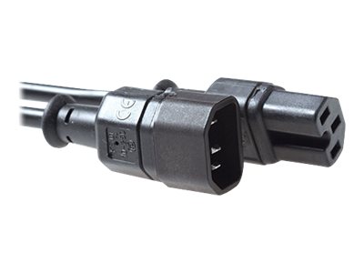 POWERCORD C14 - C15 0.60M. 1 stk