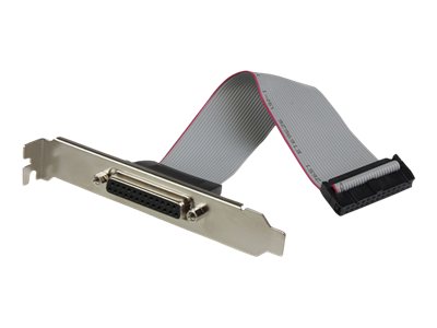 StarTech.com 2 Port PCI Express / PCI-e Parallel Adapter Card - IEEE 1284 with LP Bracket - 2x DB25 (F) PCIE Parallel Port Card (PEX2PECP2) - Parallel adapter - PCIe - IEEE 1284 x 2