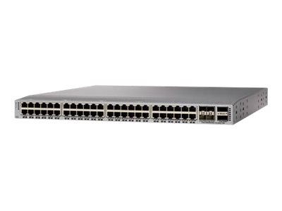 Cisco Nexus 9348GC-FXP - Switch - 48 x 1000Base-T + 4 x 10 Gigabit / 25 Gigabit SFP28 + 2 x 40 Gigabit / 100 Gigabit QSFP28 - rack-mountable - refurbished