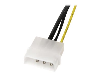 StarTech.com 6in LP4 to 8 Pin PCI Express Video Card Power Cable Adapter - lp4 to PCI express - molex to 8 pin PCIe (LP4PCIEX8ADP) - Power adapter - 4 PIN internal power (M) to 8 pin PCIe power (M) - 15.3 cm