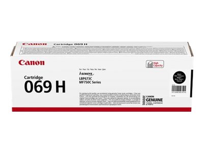 Canon 069H - High Yield - black - original - box - toner cartridge - for i-SENSYS LBP673Cdw, LBP673dw, MF752Cdw, MF754Cdw